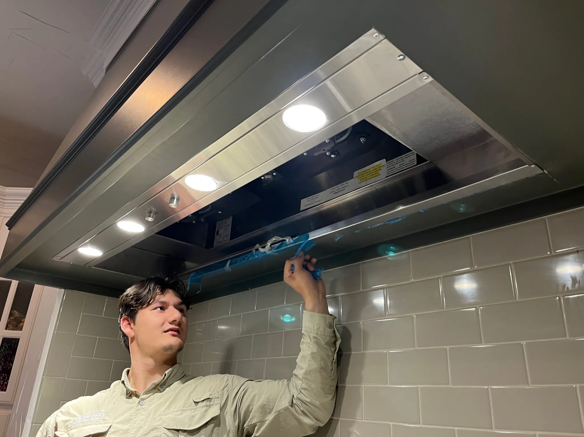 Range hood repair